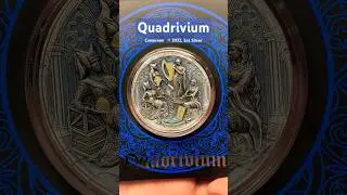 QUADRIVIUM 2022 - The most beautiful coin in my collection? #shorts