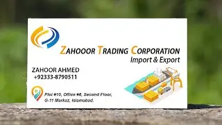 How To Design Business Card In Photoshop | Visiting Card Design Urdu Tutorial | Make a Business Card
