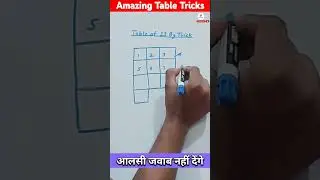 Table trick of 13 #table #tricks #shorts #mathematics #ibps #ssc #speedmaths