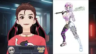 Engineer Momoko – Twitch Art Timelapse ✍️