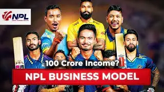 Nepal Premier League NPL Business Model - 100 Crore Income?