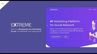 Extreme – Theme for Stackposts and GramEasy