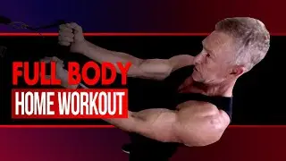 Full Body Resistance Band Workout At Home For Beginners!