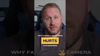 Faking it on camera pretending to be someone else is hurting your business