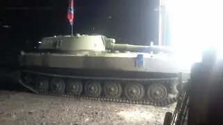 Отведенные САУ рашистов в Новоазовском районе