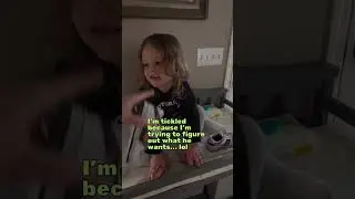 What does my Autistic toddler want? #shorts