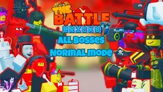 The Battle Bricks All Bosses [Normal Mode]