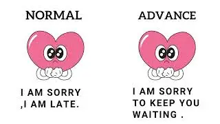 Normal vs  Advance
