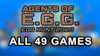 Roblox - Egg Hunt 2020 All 49 Games List (Ranging from time spent to get an egg)