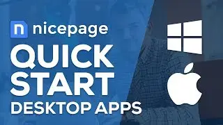 How to create a website with Nicepage Application for Windows and Mac OS