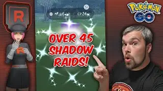 Over 45 Shadow Raids completed & ✨THIS✨ is what we got! (Pokémon GO)