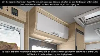 Freedom | Knaus Van TI Plus 650 Platinum Selection | Borddisplay