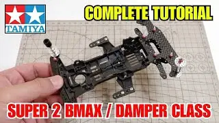 BUILDING SUPER 2 CHASSIS BMAX / DAMPER CLASS MACHINE - Tamiya Mini 4WD
