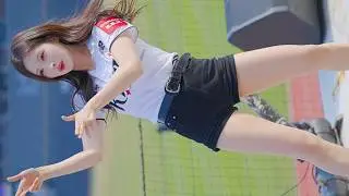 [4K] 기대되는 신입 김정원 치어리더 직캠 Kim Jeong-Won cheerleader fancam KT위즈 250309