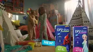 New DryNites® Night Time Pants - now 15% thinner for undie-like comfort