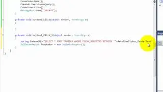 C# With Sql Server. Consultar una fecha en rangos con datetimepicker