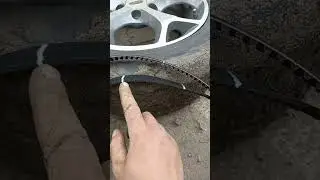 Ford Focus 1.6 timing belt replacement without special tools