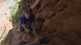 Mooney Falls descent and climb at Havasupai 2023