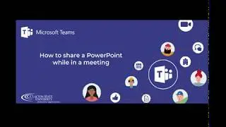 Sharing a PowerPoint while in a meeting