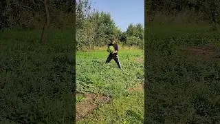 Мой самый большой выращенный арбуз 2024 г🍉💪👍