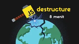 paham destructuring di Javascript  ... dan sedikit permintaan saya 🙏