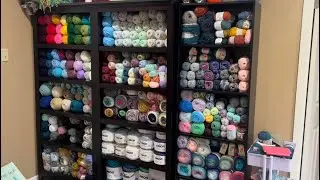 Yarn Wall Reorganizing!!
