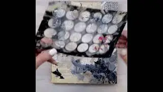 Quick 60 sec mixed media inspiration 4 2 23