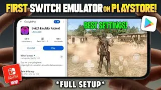 Finally! First Nintendo Switch Emulator on Play Store – Eden Emulator Full Setup & Gameplay 🎮
