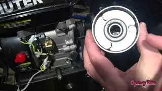 Huter 4100 snow blower belt tensioner