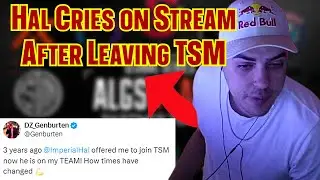 Imperialhal broke down Into TEARS on stream after leaving TSM and joins Darkzero | Apex Legends