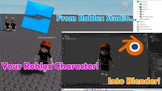 How to Import Any Roblox Character into Blender (Roblox Studio and Blender)