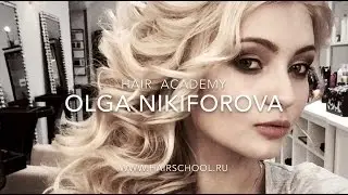 Выпуск#2 Как Собрать Готовые Локоны в Асимметричную Прическу. S/M/L