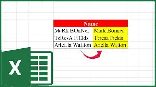 Excel CLEAN-UP: Remove Extra Spaces & Fix Uneven Text in SECONDS! (Text Functions Tutorial