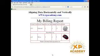 table-aligning in html - html tutorial  - html align attribute | html valign attribute
