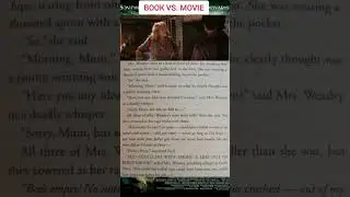 Harry arrives at The Burrow Book VS Movie |Harry Potter and the Chamber of Secrets|