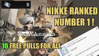Nikke just topped App Store's best seller list and gave away 10 Advanced Recruitment Tickets