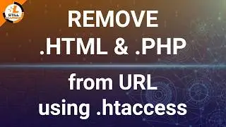 How to Remove .html & .php extension from URL Using .htaccess (Step-by-Step Guide)