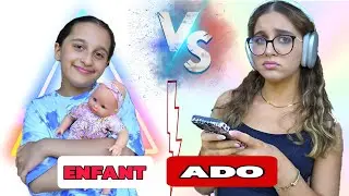 ENFANT VS ADO insupportable #sistersalipour #luniversdediana #challenge