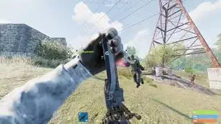 1 Man, 4 M249s - Rust Console