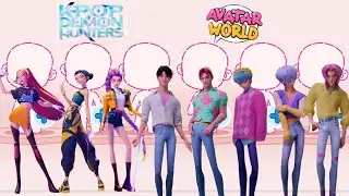 Creating K Pop Demon Hunters in Avatar World 