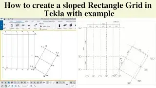 Sloped Rectangle Gird | Grid Creation Series | Part-2 |Tamil