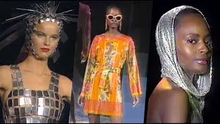 PACO RABANNE Archival Runway & Interview (Spring 1997) | Videofashion Library