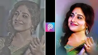 PicsArt oil paint effect Photo editing tutorial || PicsArt face smooth Photo editing