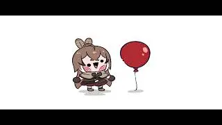 Mumei and her Balloon
