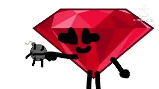 BFDI Giant Ruby Like Bomby