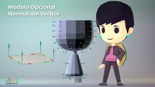 Create Low Poly Character # 6B (Extra) Vertex Normals(Blender For Beginners)
