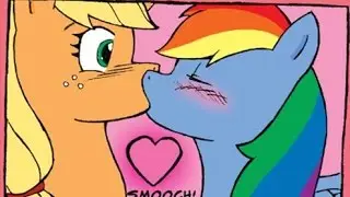 MY LITTLE PONY COMIC DUBS APPLE KISS
