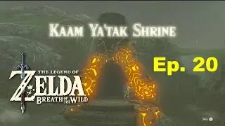 How to beat Kaam Ya'tak Shrine Legend of Zelda Breath of the Wild