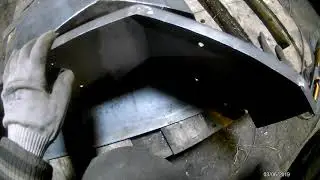 как сделать крылья для минитрактора