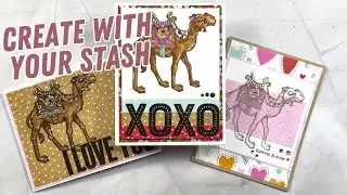 Create AMAZING Valentine's Cards with Supplies from Your Stash!